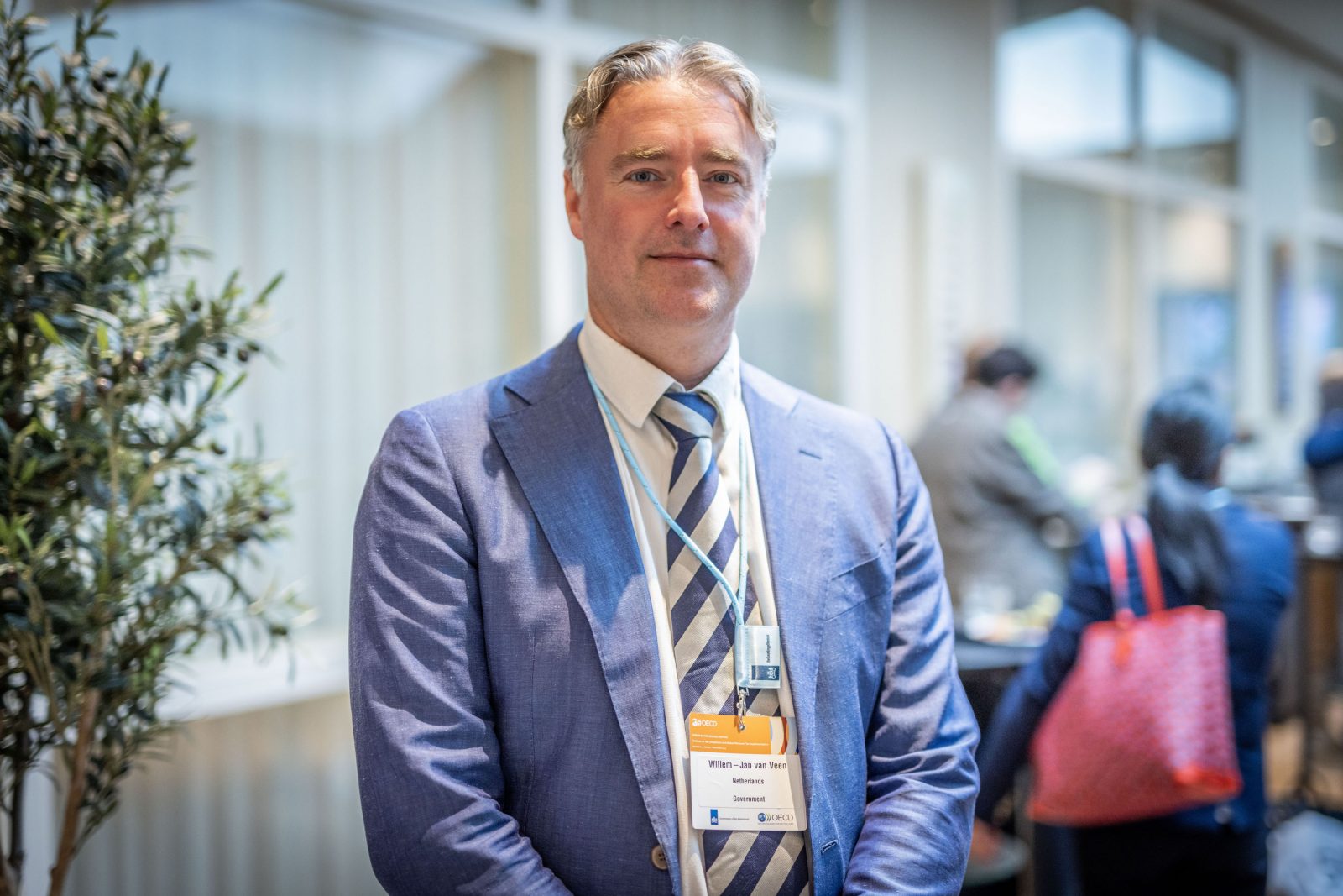 Willem-Jan van Veen doet namens de Belastingdienst mee aan het seminar