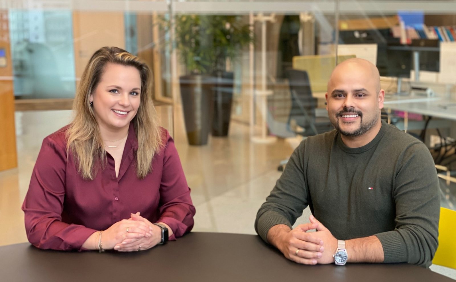 Stephanie Gerritsen en Ravi Jadnanansing